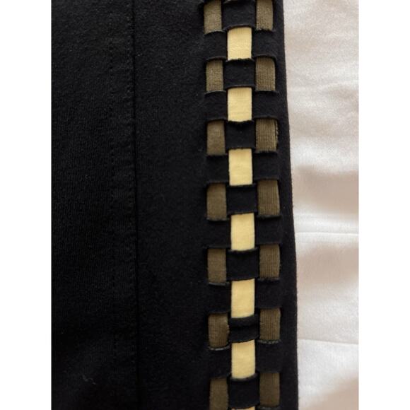 Free People Movement Vision Leggings Women’s Medium Black Bohemian Hippie Yoga - Picture 8 of 9